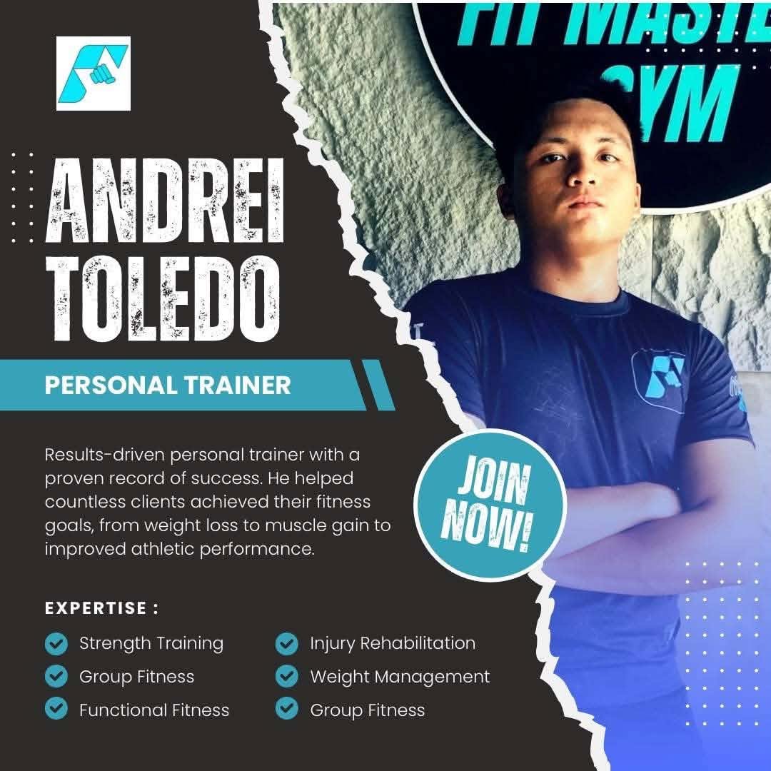 Andrei Toledo, Fit Masters personal trainer